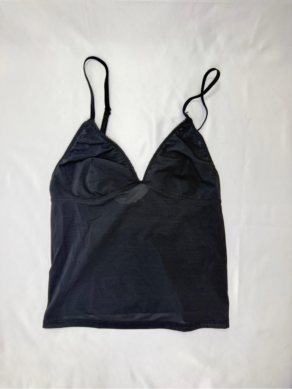 Out From Under Black Mesh Cami